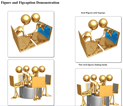 HTML5 Figure and Figcaption Demonstration