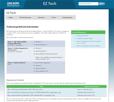 Tech Refresh